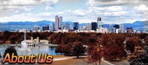 header image for the about us section of Integrity Fire safety services with the city of denver in the background