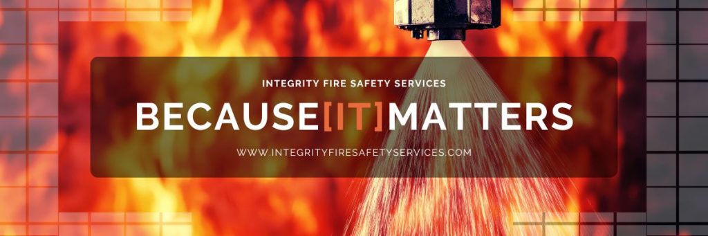 Fire Sprinkler Because It Matters Newsletter & Blog Website banner.